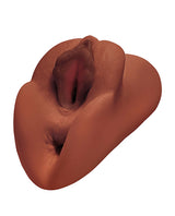 PDX Plus Perfect Pussy Double Stroker - Chocolate