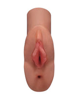 PDX Plus Perfect Pussy Double Stroker - Caramel