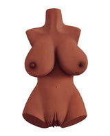 PDX Plus Perfect 10 Torso Realistic Body Masturbator - Chocolate