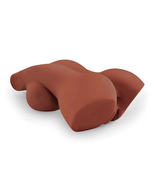 PDX Plus Perfect 10 Torso Realistic Body Masturbator - Chocolate