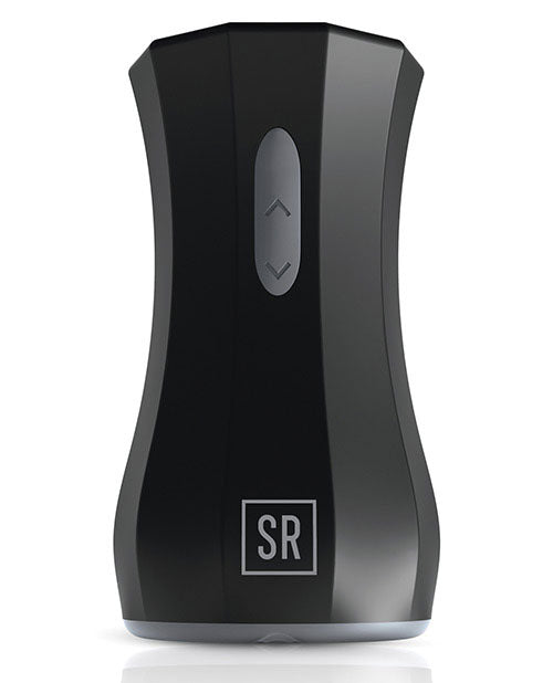 Sir Richard`s Control Silicone Twin Turbo Masturbator Rechargeable - Black/Gray