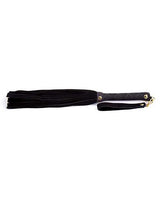 Plesur Mini Leather Flogger - Black