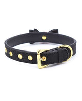 Plesur Cat Bell Bow Tie Collar - Black