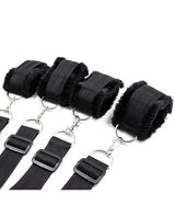 Plesur Fuzzy Bedroom Bondage Kit - Black