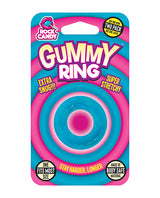 Gummy Cock Ring - Blue