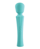 Rock Candy Sweetensity Rechargeable Silicone Vibrating Wand - Blue