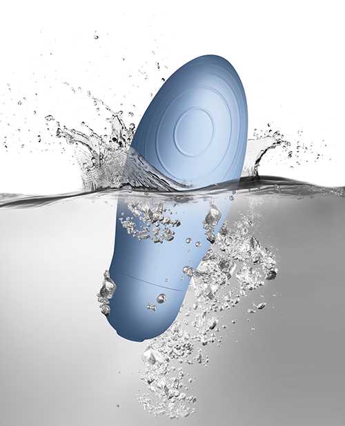 SugarBoo Blue Bae Intimate Vibrator - Pastel Blue