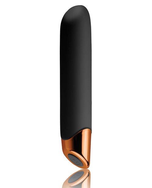 Chaiamo Rechargeable Silicone Vibrator - Black