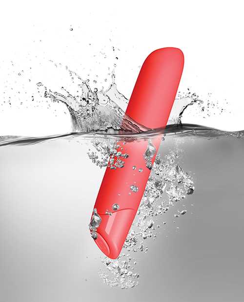 SugarBoo Cool Coral Rechargeable Silicone Vibrator - Fuchsia