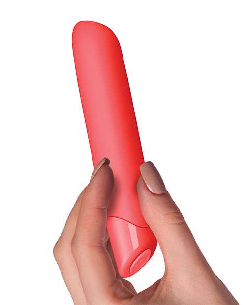 SugarBoo Cool Coral Rechargeable Silicone Vibrator - Fuchsia