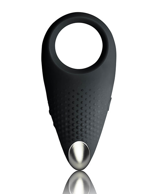 Men-X Empower Silicone Rechargeable Couples Stimulator Ring - Black
