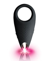 Men-X Empower Silicone Rechargeable Couples Stimulator Ring - Black