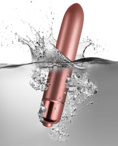 Touch Of Velvet Bullet Vibrator - Rose Blush
