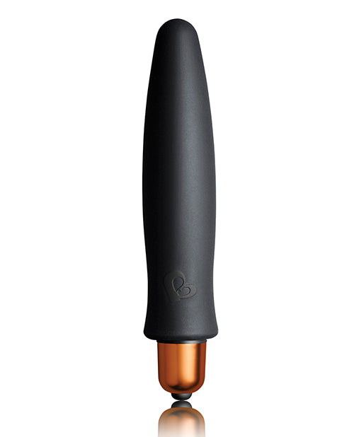 Silhouette Dark Desires Kit Silicone Sleeves and Bullet Vibrator - Black/Copper