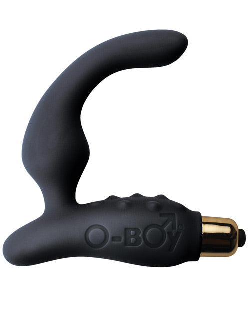 O Boy Silicone Prostate and Perineum Stimulator - Black