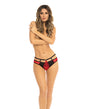 Rene Rofe Underneath It All Panty Red S/M