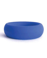 Boneyard Meat Rack Beef Up Bulge Ring 3X Silicone Cock Ring - Blue