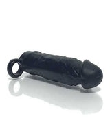 Boneyard Meaty 3X Stretch Silicone Penis Extender 6.5in - Black