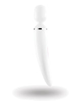 Satisfyer Wand-er Woman - White/Chrome