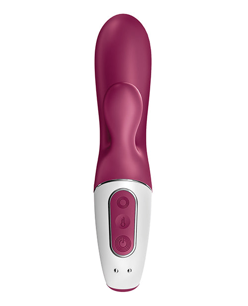 Satisfyer Hot Bunny Warming Rabbit Vibrator - Magenta