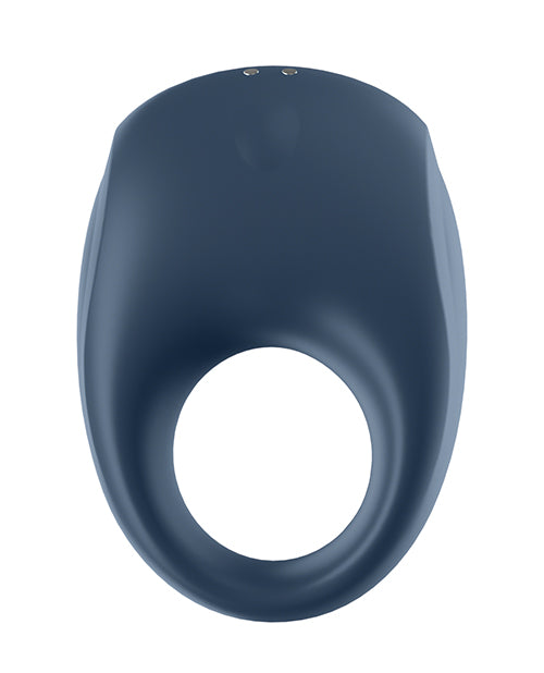 Satisfyer Strong One Rechargeable Silicone Couple`s Ring - Blue