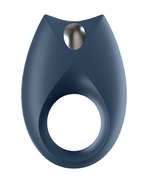 Satisfyer Royal One Rechargeable Silicone Couple`s Ring - Blue