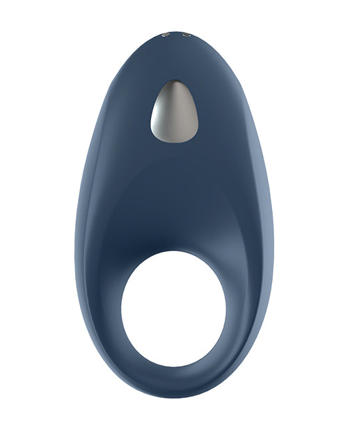 Satisfyer Mighty One Rechargeable Silicone Couple`s Ring - Blue