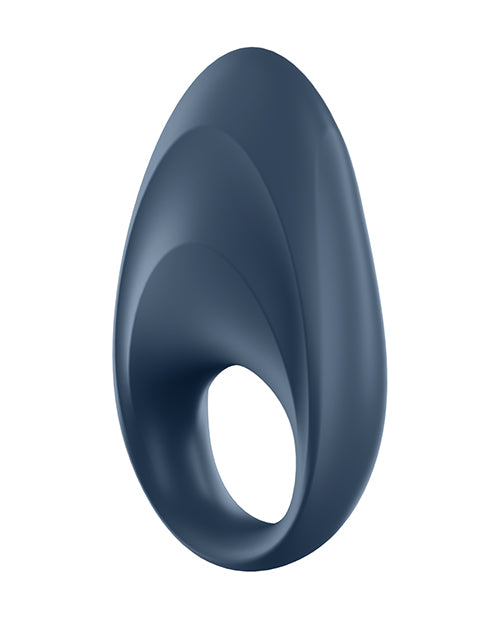 Satisfyer Mighty One Rechargeable Silicone Couple`s Ring - Blue