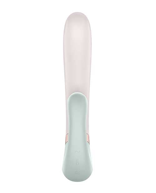 Satisfyer Heat Wave Silicone Warming Rabbit Vibrator - Mint