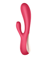 Satisfyer Mono Flex Rechargeable Silicone Rabbit Vibrator - Red