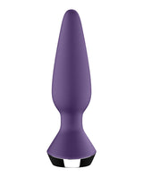 Satisfyer Plug-ilicious 1 Silicone Vibrating Anal Plug - Purple