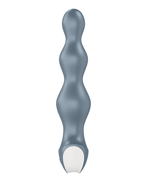 Satisfyer Lolli-Plug 2 Silicone Beaded Anal Plug - Grey