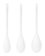 Satisfyer Yoni Power 1 Silicone Weighted Ben Wa Balls Set - White