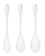 Satisfyer Yoni Power 1 Silicone Weighted Ben Wa Balls Set - White