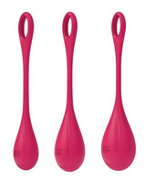 Satisfyer Yoni Power 1 Balls Training Set - Red