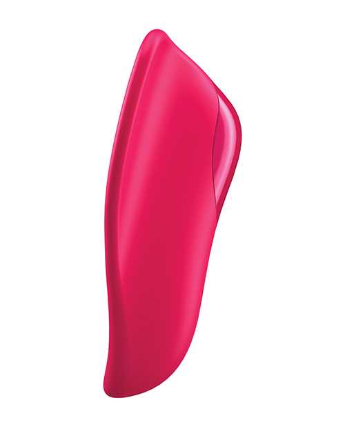 Satisfyer High Fly Silicone Rechargeable Hand Massager - Red