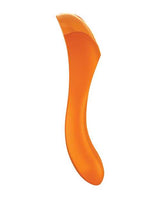 Satisfyer Candy Cane Silicone Rechargeable Mini Vibrator - Orange