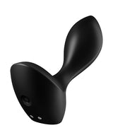 Satisfyer Backdoor Lover Silicone Vibrating Anal Plug - Black