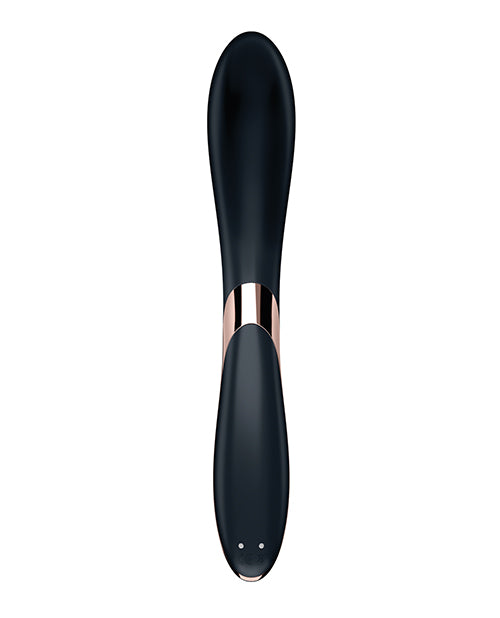 Satisfyer Rrrolling Explosion Rechargeable Silicone Vibrator - Black