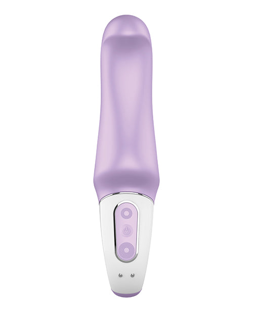 Satisfyer Charming Smile Flexible Silicone G-Spot Vibrator Waterproof - Lavender