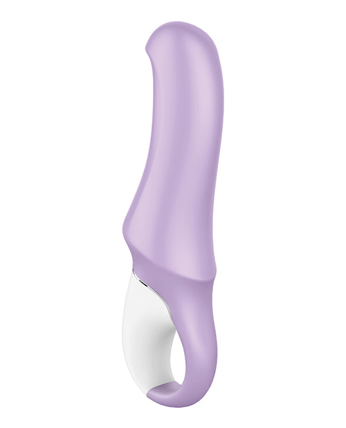 Satisfyer Charming Smile Flexible Silicone G-Spot Vibrator Waterproof - Lavender