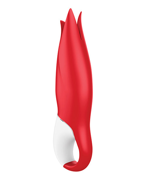 Satisfyer Power Flower Vibrator - G-Spot and Clit Vibrator - Red