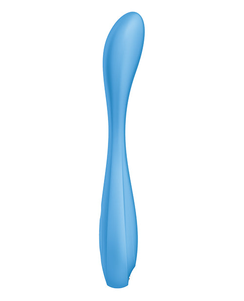 Satisfyer G-Spot Flex 4+ Rechargeable Silicone Vibrator - Blue