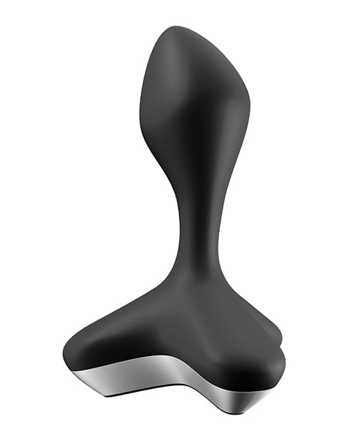 Satisfyer Game Changer Rechargeable Silicone Anal Plug - Black