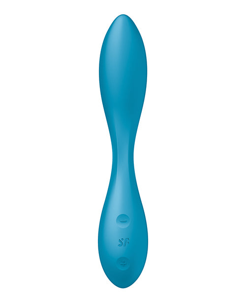 Satisfyer G-Spot Flex 1 Rechargeable Silicone Vibrator - Petrol