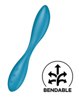 Satisfyer G-Spot Flex 1 Rechargeable Silicone Vibrator - Petrol