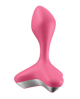 Satisfyer Game Changer Rechargeable Silicone Anal Plug - Pink