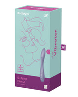 Satisfyer G-Spot Flex 2 Rechargeable Silicone Vibrator - Dark Violet