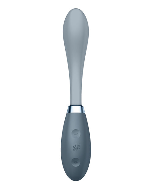 Satisfyer G-Spot Flex 3 Rechargeable Silicone Vibrator - Grey