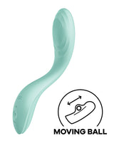 Satisfyer Rrrolling Pleasure Rechargeable Silicone Vibrator - Mint